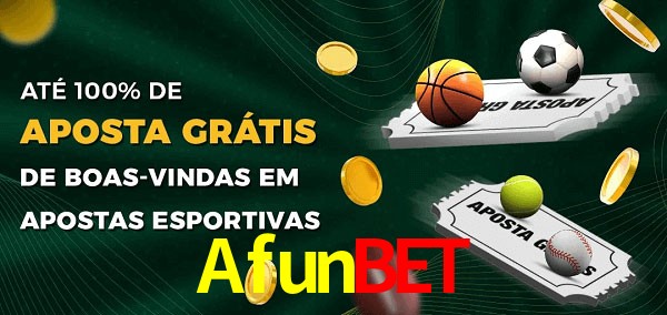 Afunbet Ate 100% de Aposta Gratis