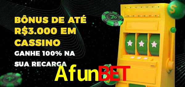Afunbet melhor bônus de depósito